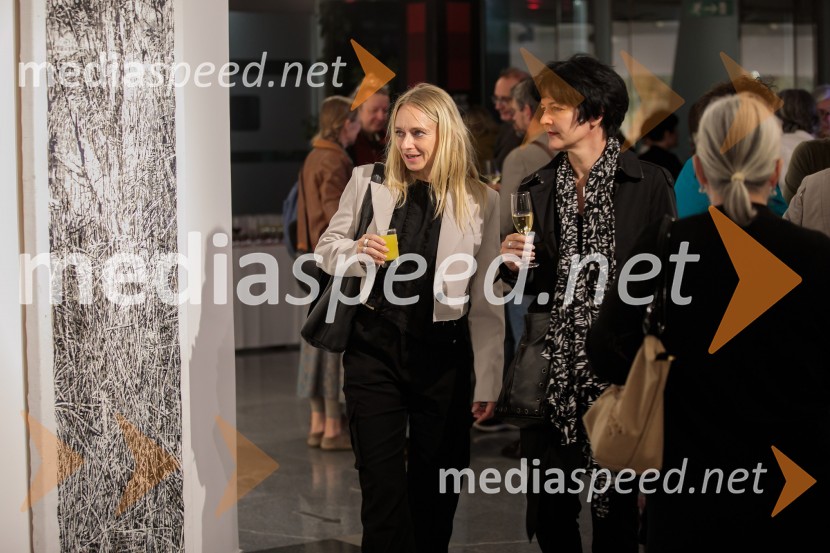 Odprtje razstave z naslovom Obrobja slikarke Anje Jerčič Jakob, Generali Galerija