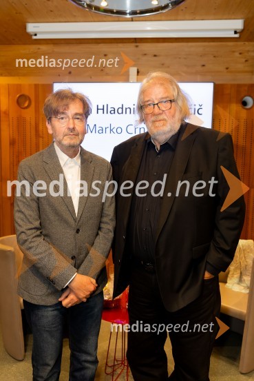  Marko Crnkovič, kolumnist, urednik portala Fokus Pokus;  Ervin  Hladnik Milharčič, novinarIskrivo v živo: Ervin Hladnik Milharčič v pogovoru z Markom Crnkovičem