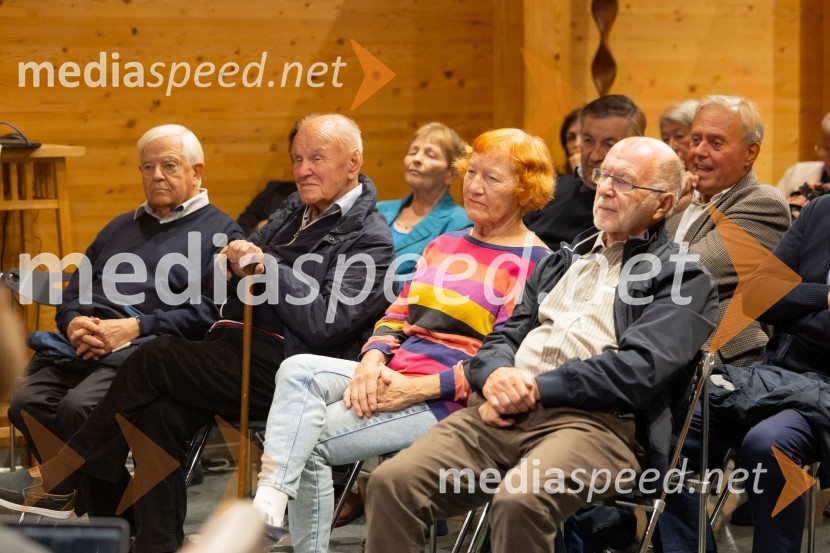  Milan Kučan, nekdanji predsednik Republike Slovenije;  Stanislav  Škrabec, nekdanji direktor, Riko Ribnica;  ... ; dr. Rudi Rizman, zagovornik človekovih pravicIskrivo v živo: Ervin Hladnik Milharčič v pogovoru z Markom Crnkovičem