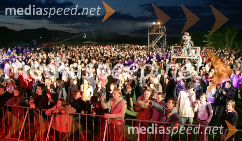 Koncerta so se udeležili številni poslušalci radia RSi
RSi - Radio Slovenija Internacional Open air