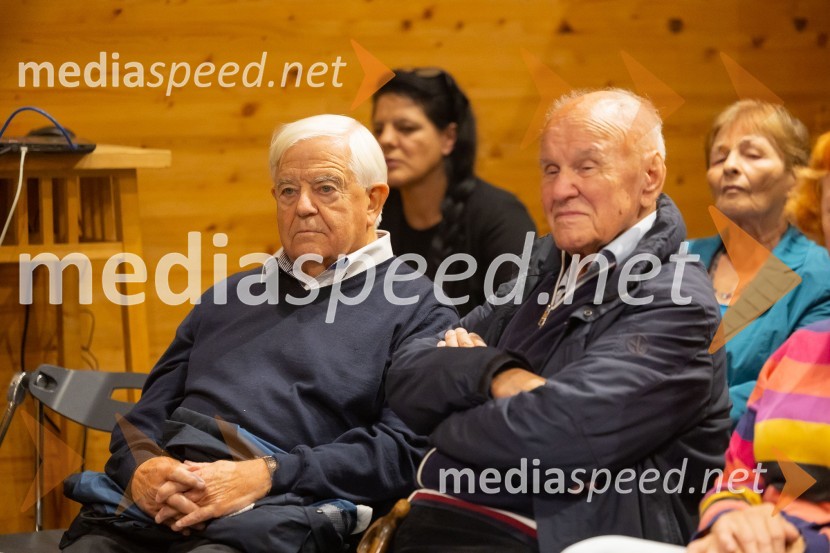  Milan Kučan, nekdanji predsednik Republike Slovenije;  Stanislav  Škrabec, nekdanji direktor, Riko RibnicaIskrivo v živo: Ervin Hladnik Milharčič v pogovoru z Markom Crnkovičem