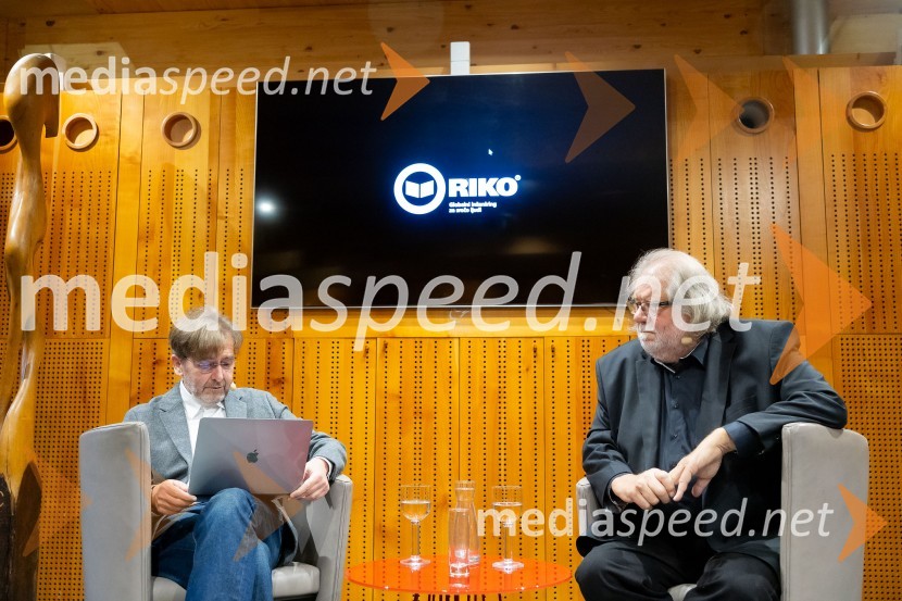  Marko Crnkovič, kolumnist, urednik portala Fokus Pokus;  Ervin  Hladnik Milharčič, novinarIskrivo v živo: Ervin Hladnik Milharčič v pogovoru z Markom Crnkovičem