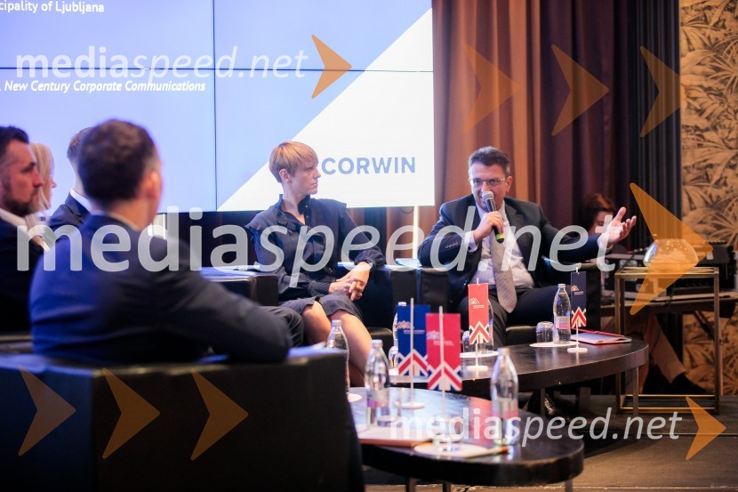  Maja Ostanek Selak, CEO, Alfi Funds; dr. Imre Balogh, Hranilnica LON d.d.Čaj z razlogom z naslovom Blagovna znamka delodajalca in prihodnost delovnega okolja