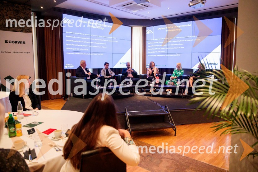 Čaj z razlogom z naslovom Blagovna znamka delodajalca in prihodnost delovnega okolja