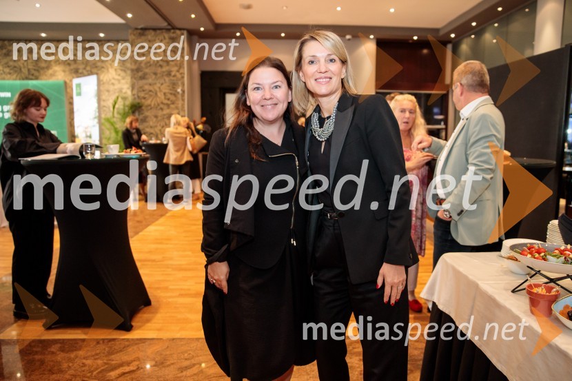  Tjaša Kolenc Filipčič, vodja upravljanja z blagovno znamko in direktorica marketinga v Skupini Triglav;  Barbara Uranjek, direktorica, Britansko-slovenska gospodarska zbornicaČaj z razlogom z naslovom Blagovna znamka delodajalca in prihodnost delovnega okolja