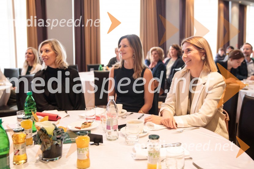  Mojca Balanč, mentorica, trenerka, coachinja in svetovalka, BOC Institute;  Alja Berk, coaching in članica društva VTIS;  Urška Kajtner, vodja operative, Mesi d.o.o.Čaj z razlogom z naslovom Blagovna znamka delodajalca in prihodnost delovnega okolja