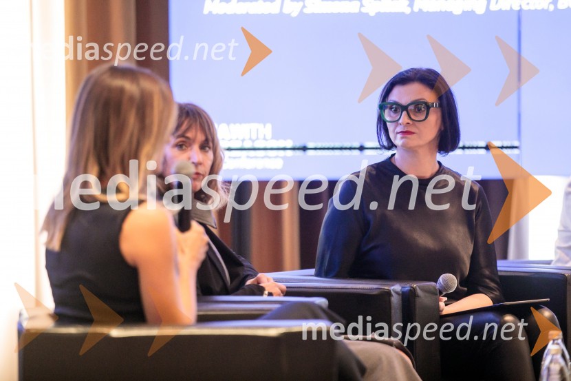  Mateja Geržina, direktorica HR in skladnosti poslovanja, Triglav INT d.d.;  Simona Špilak, direktorica, BOC InstituteČaj z razlogom z naslovom Blagovna znamka delodajalca in prihodnost delovnega okolja