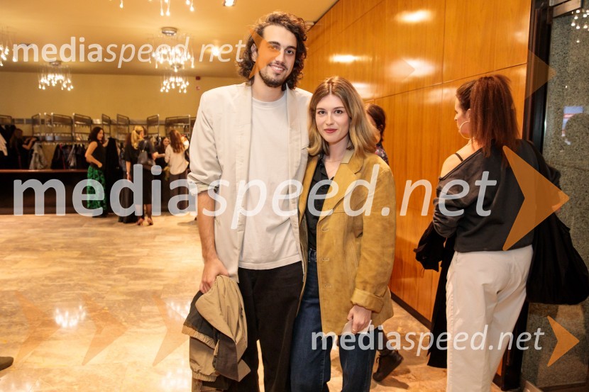  Mak  Tepšić, igralec;  Mila Peršin, igralkaKazimir in Karolina, premiera drame na odru MGL