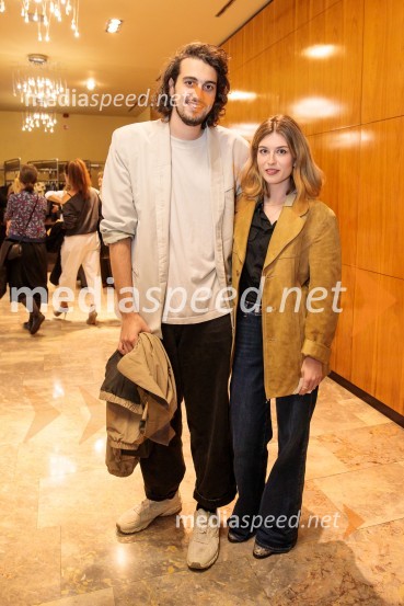  Mak  Tepšić, igralec;  Mila Peršin, igralkaKazimir in Karolina, premiera drame na odru MGL