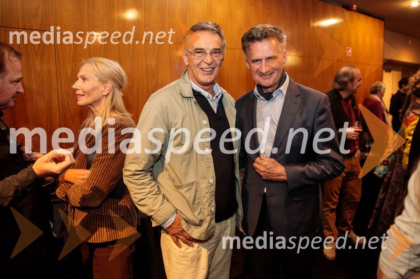   Igor  Samobor, igralec;  Milan Martin Cvikl, viceguverner Banke SlovenijeKazimir in Karolina, premiera drame na odru MGL