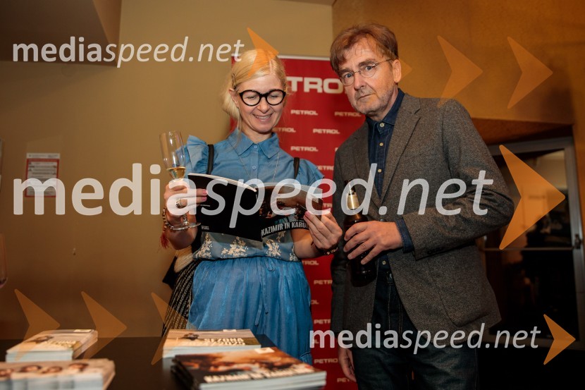  Natalija Pihler, profesorica nemščine;  Marko Crnkovič, kolumnist, urednik portala Fokus PokusKazimir in Karolina, premiera drame na odru MGL