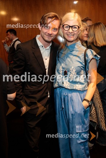  Jure Rajšp, igralec;  Natalija Pihler, profesorica nemščineKazimir in Karolina, premiera drame na odru MGL