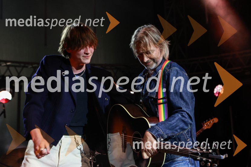  Kris  Guštin, Joker Out;  Miha Guštin-Gušti, glasbenikGušti s prijatelji proslavil 40 let glasbene kariere