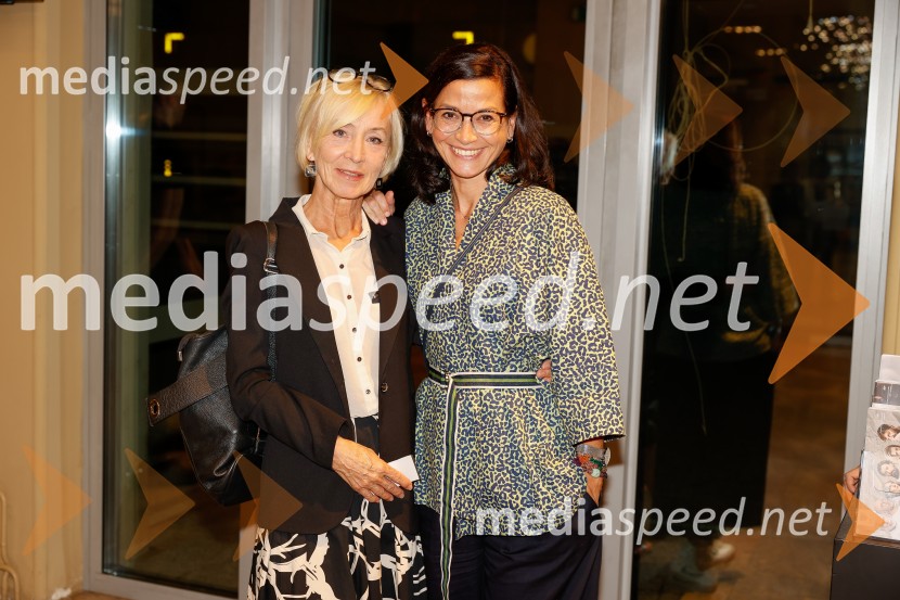  Branka Lepšina , MGL;  Simona  Belle, služba za stike z javnostmi MGLČas za veselje, premiera drame v MGL