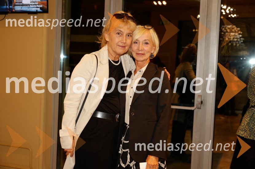  Barbara Hieng Samobor, direktorica in umetniška vodja MGL;  Branka Lepšina , MGLČas za veselje, premiera drame v MGL