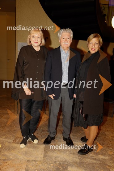 dr. Renata Salecl, filozofinja;  Branko Soban, publicist, novinar;  Vika  Potočnik, nekdanja županja MO LjubljanaČas za veselje, premiera drame v MGL