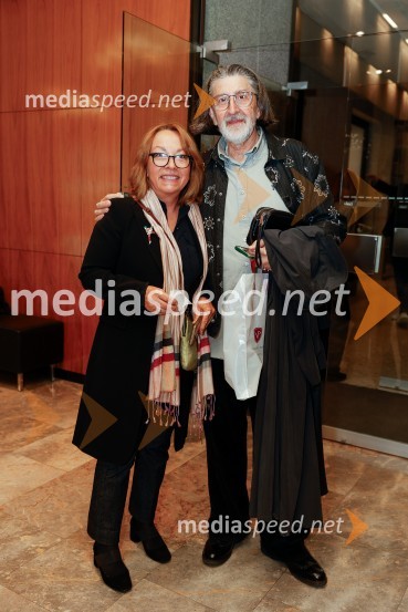  Jožica Avbelj, igralka;  Leo Kulaš, kostumografČas za veselje, premiera drame v MGL