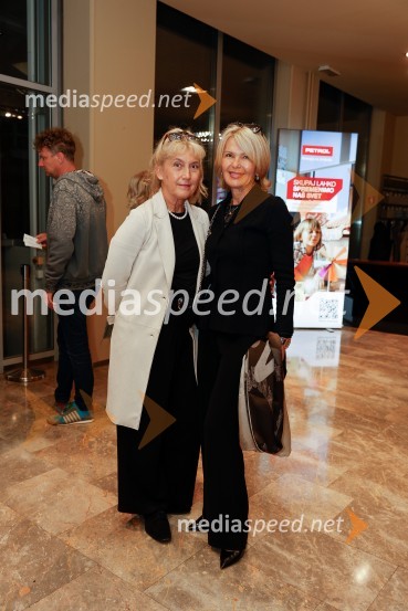  Barbara Hieng Samobor, direktorica in umetniška vodja MGL;  Nevenka Črešnar Pergar, lastnica in direktorica podjetja NP ConsultingČas za veselje, premiera drame v MGL