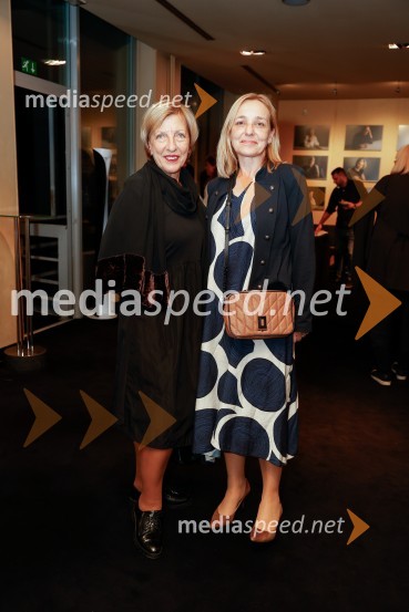  Vika  Potočnik, nekdanja županja MO Ljubljana; dr. Alja  Brglez, šefinja kabineta bivšega predsednika RSČas za veselje, premiera drame v MGL