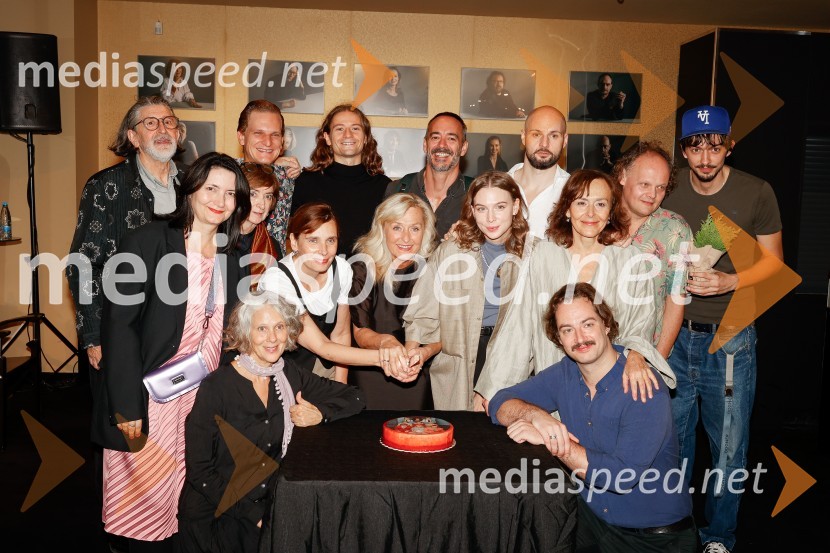  Leo Kulaš, kostumograf;  Petra Pogorevc, dramaturginja in avtorica;  Maja Cerar, lektorica;  Matevž Sluga, igralec;  Nataša Tič Ralijan, igralka;  Anja Suša, režiserka;   Filip Štepec, igralec;  Judita Zidar, igralka;  Damjan Kecojević, igralec;  Klara Kuk, igralka, manekenka;  Jaka Lah, igralec;  Gal  Oblak, igralec ;  Mirjam Korbar, igralka;  Gašper Jarni, igralec;  ... Čas za veselje, premiera drame v MGL