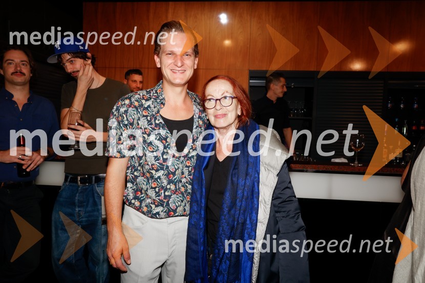  Matevž Sluga, igralec;  Jožica Avbelj, igralkaČas za veselje, premiera drame v MGL