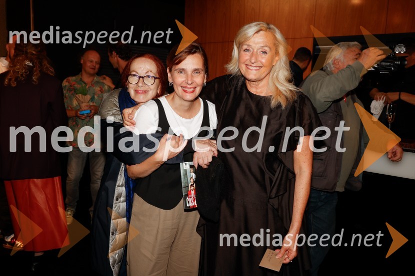  Jožica Avbelj, igralka;  Anja Suša, režiserka;  Judita Zidar, igralkaČas za veselje, premiera drame v MGL