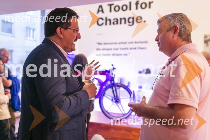 Odprtje kolesarske trgovine Noordung Store v središču Ljubljane