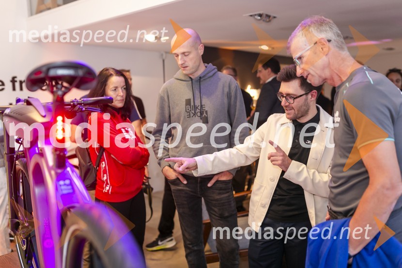 Odprtje kolesarske trgovine Noordung Store v središču Ljubljane