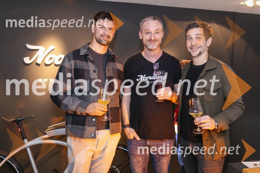 Odprtje kolesarske trgovine Noordung Store v središču Ljubljane