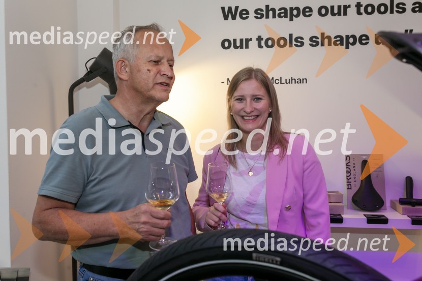 Odprtje kolesarske trgovine Noordung Store v središču Ljubljane