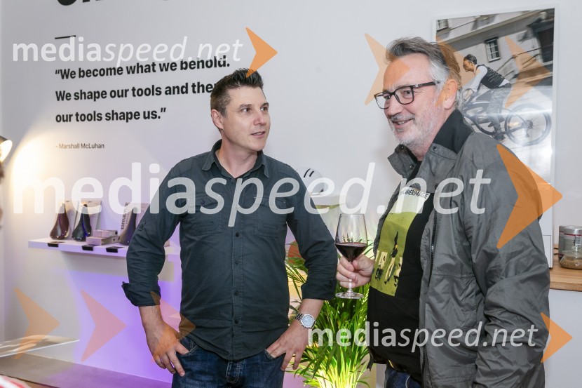 Odprtje kolesarske trgovine Noordung Store v središču Ljubljane