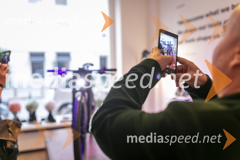 Odprtje kolesarske trgovine Noordung Store v središču Ljubljane