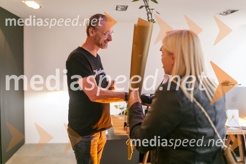 Odprtje kolesarske trgovine Noordung Store v središču Ljubljane