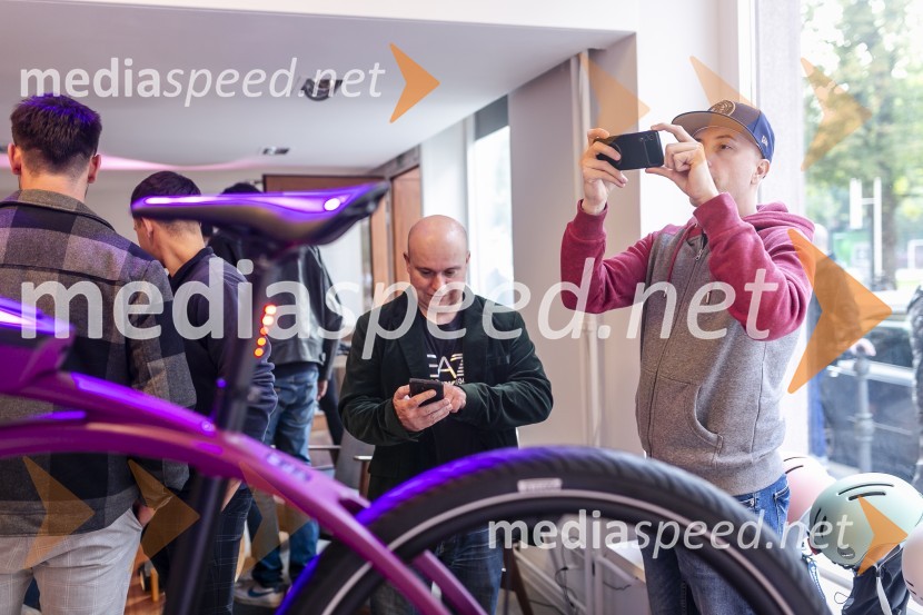 Odprtje kolesarske trgovine Noordung Store v središču Ljubljane