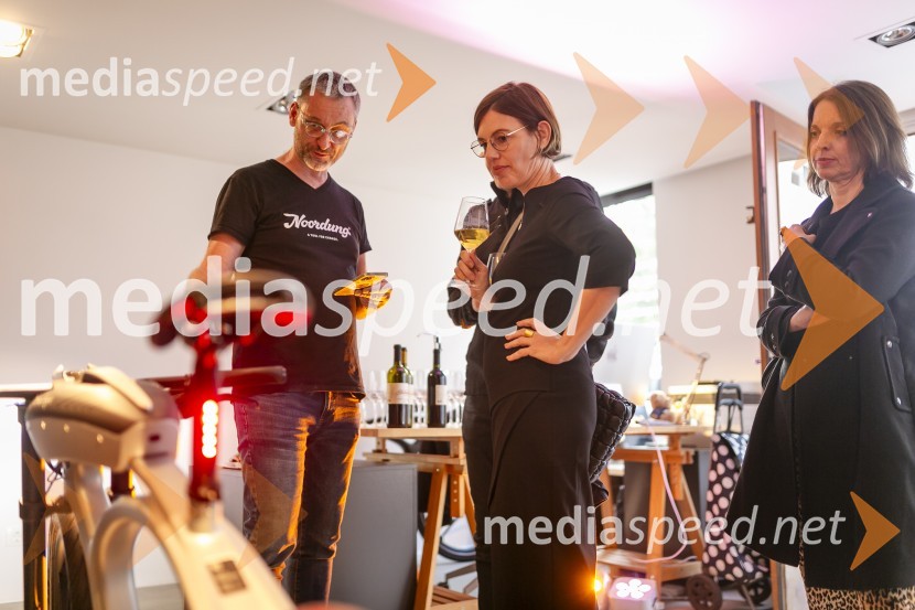 Odprtje kolesarske trgovine Noordung Store v središču Ljubljane