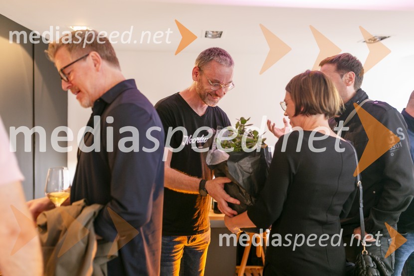 Odprtje kolesarske trgovine Noordung Store v središču Ljubljane