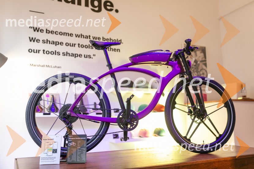 Odprtje kolesarske trgovine Noordung Store v središču Ljubljane