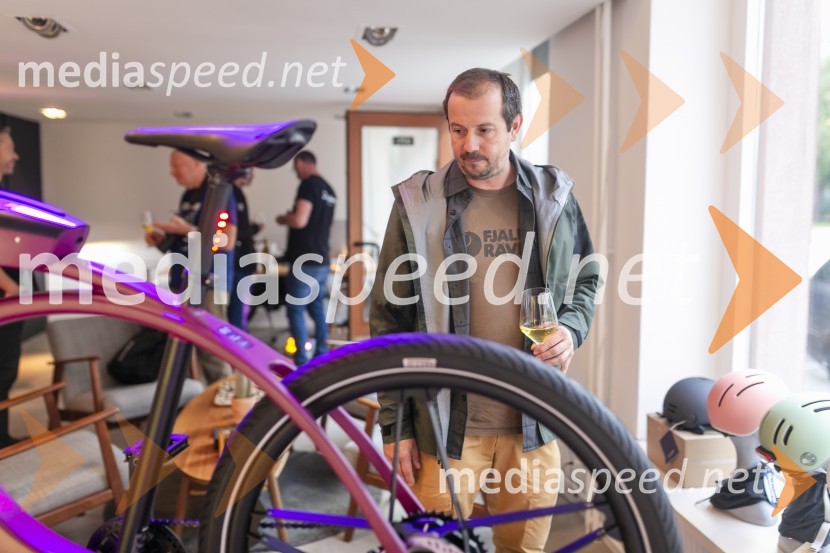 Odprtje kolesarske trgovine Noordung Store v središču Ljubljane
