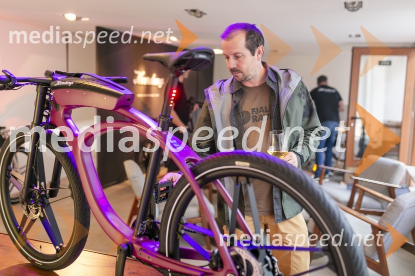 Odprtje kolesarske trgovine Noordung Store v središču Ljubljane