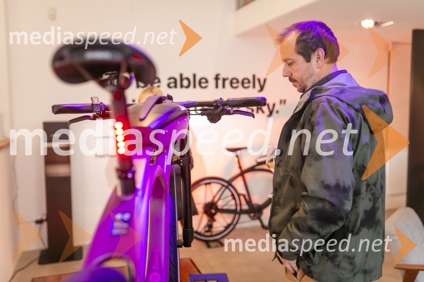 Odprtje kolesarske trgovine Noordung Store v središču Ljubljane