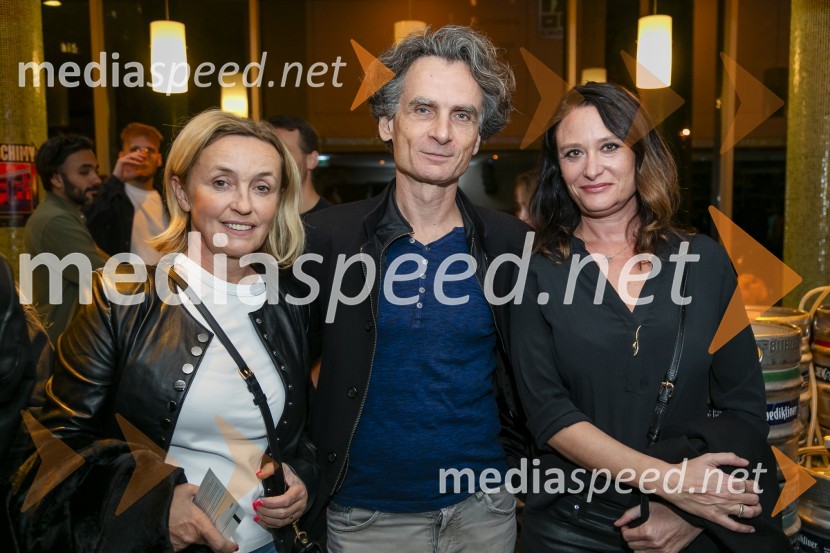  Nataša Bučar, direktorica, Slovenski filmski center;  Jure Longyka, moderator;  ... 15. obletnica Kina Šiška z glasbeno skupino Freekind