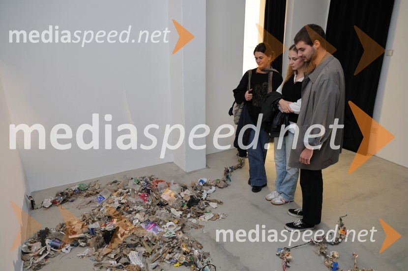 Odprtje razstave Lučke Centa z naslovom ARTE - FAKT