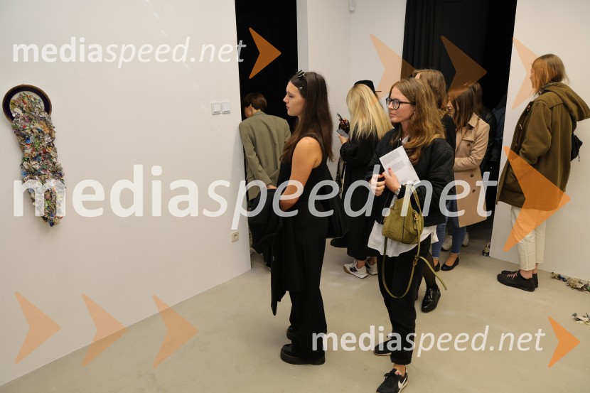 Odprtje razstave Lučke Centa z naslovom ARTE - FAKT