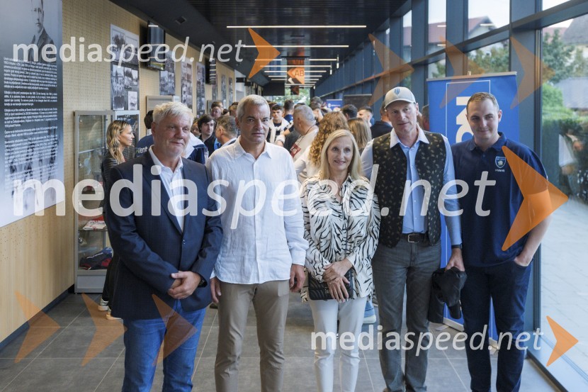  Milan Kuster, I-vent d.o.o.;  Aleksander Saša Arsenovič, župan, Mestna občina Maribor;  Simona Tripkovič, direktorica, Muzej narodne osvoboditve Maribor;  Peter Možič;  ... 100 let odbojke v Mariboru