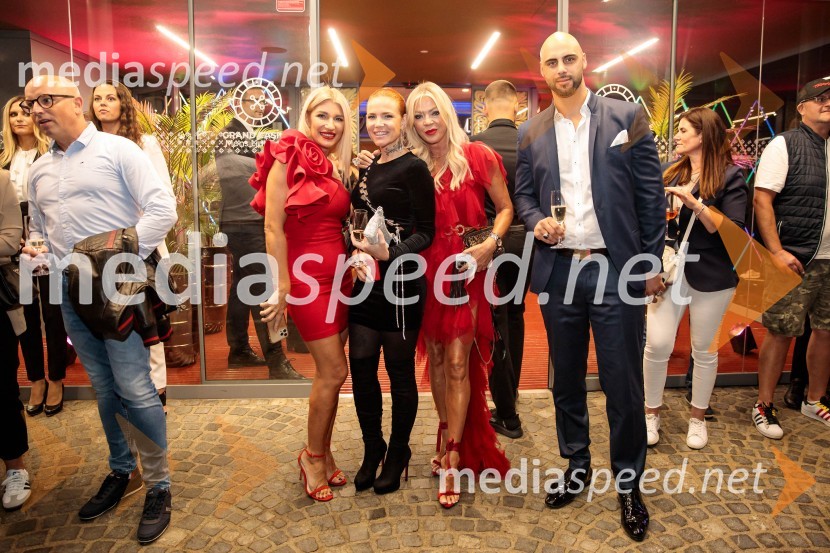  Slađana Simeunović;  Ivana Šanca;  Anita Lončar, Lepotni studio Prive;  ... Svečana otvoritev Grand Casino Mons Ljubljana