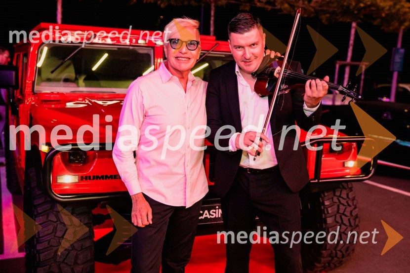   Igor  Jelen-Iggy, Hiša umetnosti IGEN Celje;  Andrija Abramovic, violinistSvečana otvoritev Grand Casino Mons Ljubljana