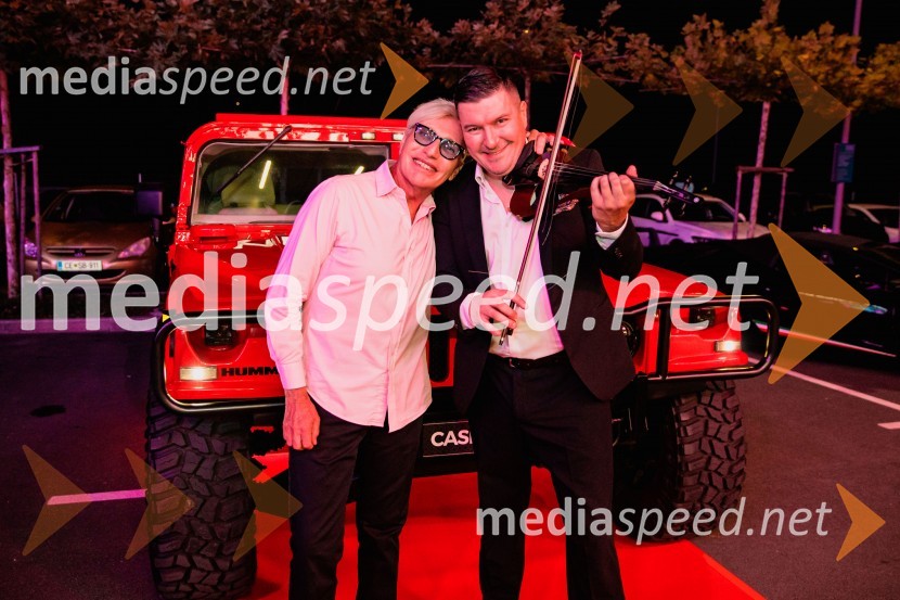   Igor  Jelen-Iggy, Hiša umetnosti IGEN Celje;  Andrija Abramovic, violinistSvečana otvoritev Grand Casino Mons Ljubljana