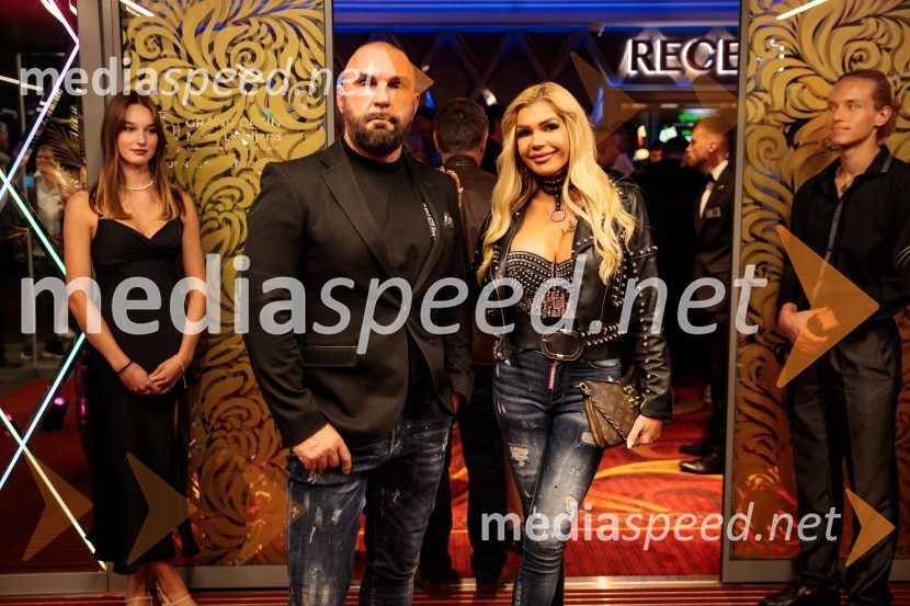  Zvone Petek;  Ksenija Filipič, DjSvečana otvoritev Grand Casino Mons Ljubljana