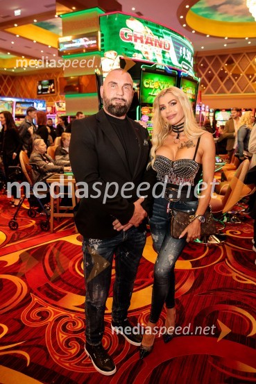  Zvone Petek;  Ksenija Filipič, DjSvečana otvoritev Grand Casino Mons Ljubljana