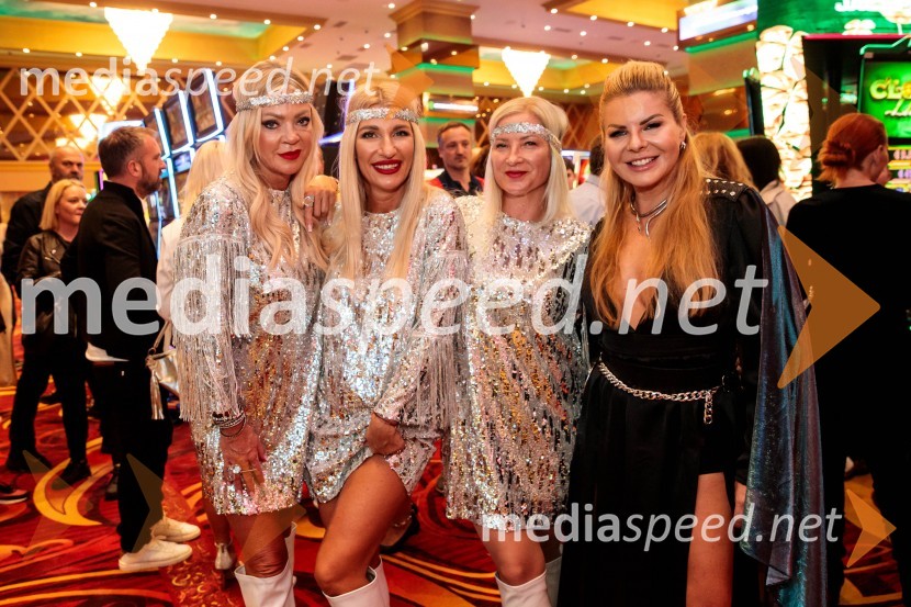  Anita Lončar, Lepotni studio Prive;  Slađana Simeunović;  Marjana Rihtar;  Neža Buh-Neisha, glasbenicaSvečana otvoritev Grand Casino Mons Ljubljana